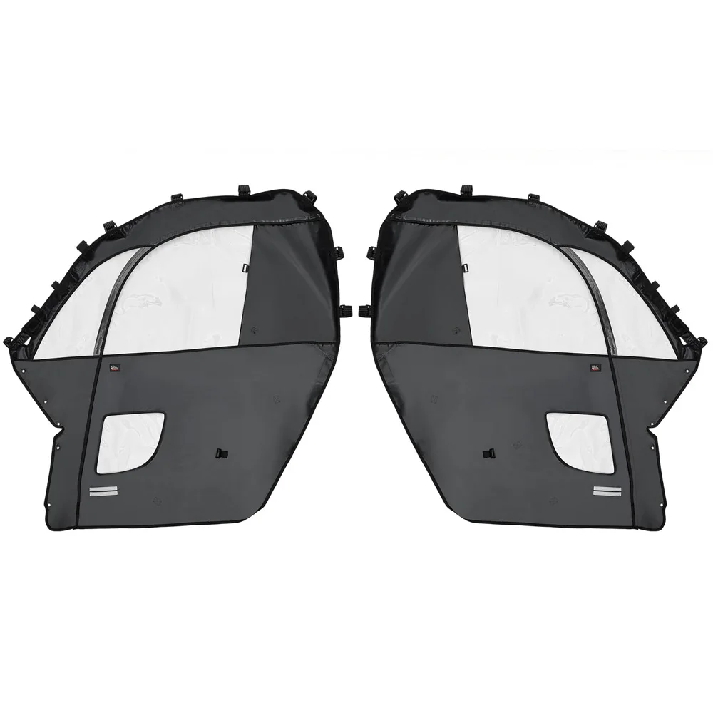 

Мягкая боковая дверь на молнии из ПВХ, водостойкий корпус кабины, верхние двери, совместимые с CFMOTO ZForce 800 EX/Trail, ZForce 500 1000