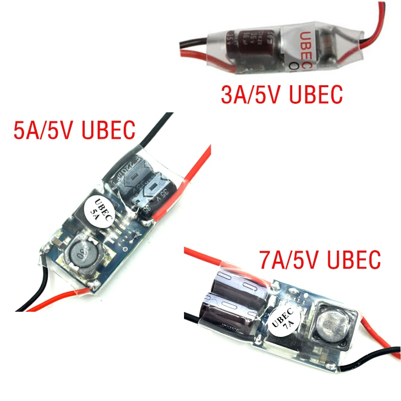 

Внешний приемник питания UBEC модуль 3A 5A 7A для радиоуправляемой модели самолета вертолета беспилотных летательных аппаратов с неподвижным крылом DIY части