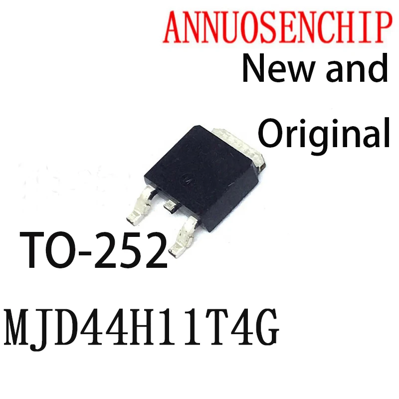 10 шт. новые и оригинальные транзисторы TO-252 4H11G J44H11G TO252 MJD44 MJD44H11 MJD44H11T4G