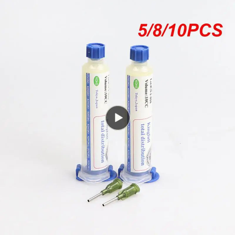 

5/8/10PCS Rosin Flux Multifunctional Kingbo Lead-free Temperature Solder Paste High Quality Lead-free