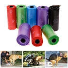 75 шт., биоразлагаемые пластиковые сумки для уборки собак и кошек