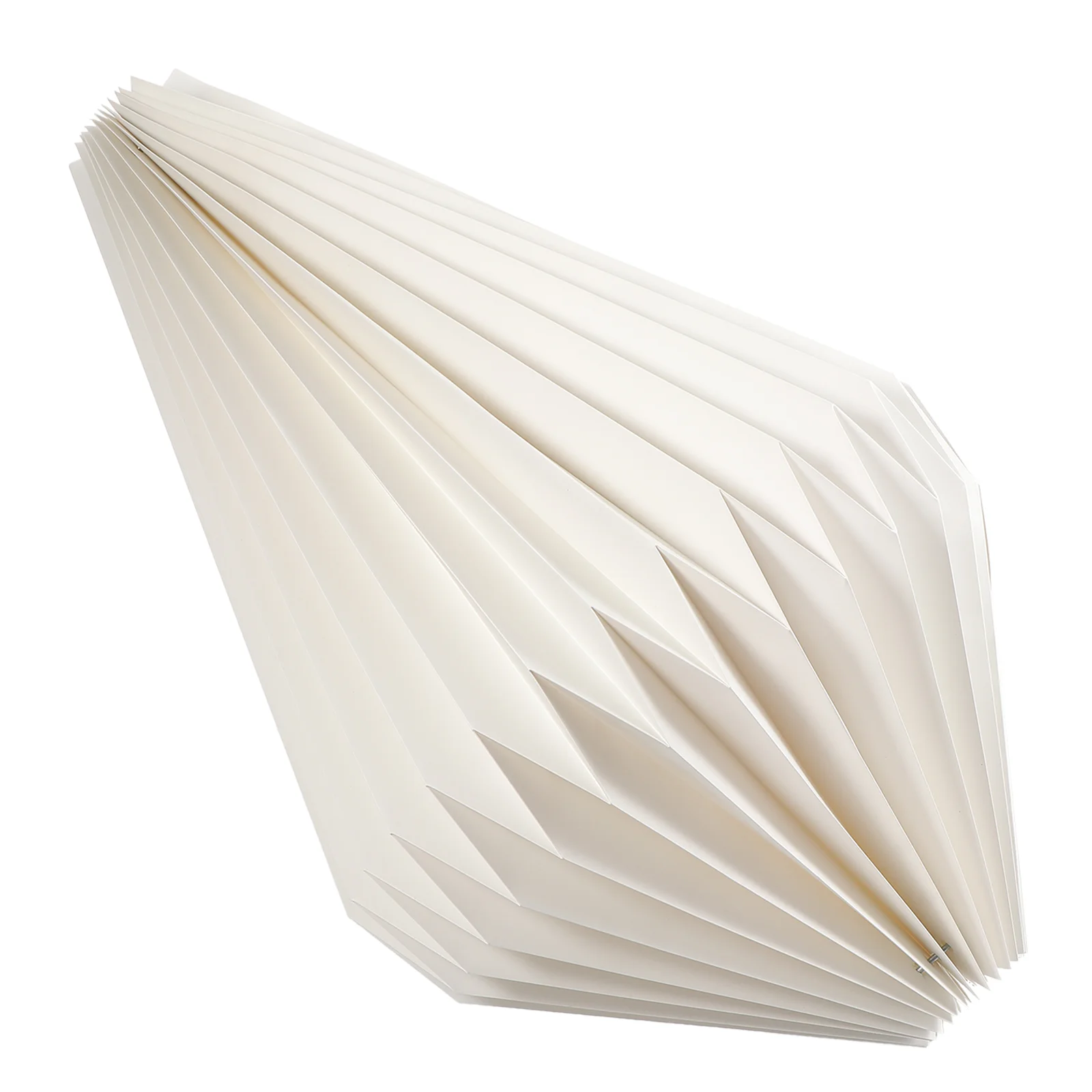 

Lampshade Paper Origami Lamp Shade Pleated Living Room Hotel Folding Bedroom Decorative Simple