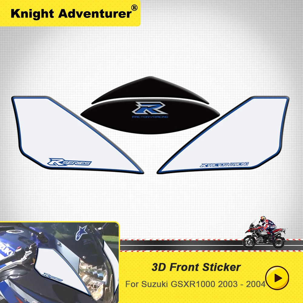 

Мотоциклетные обтекатели, наклейки подходят для Suzuki GSXR1000 GSXR 1000 GSX-R 1000 K3 K4 2003 2004, защитные декоративные наклейки в комплекте