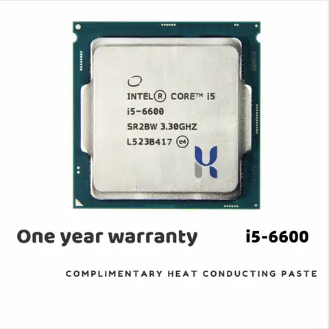 Процессор Intel Core i5-6600 i5 6600 3,3 ГГц SR2BW/SR2L5 четырехъядерный четырехпоточный ЦПУ Процессор 6 Мб 65 Вт LGA 1151