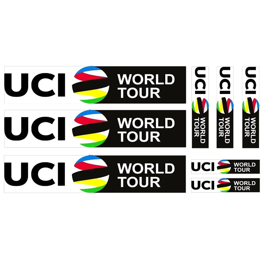 Набор наклеек UCI World Tour, 16 шт. Набор наклеек UCI World Tour, 16 шт.