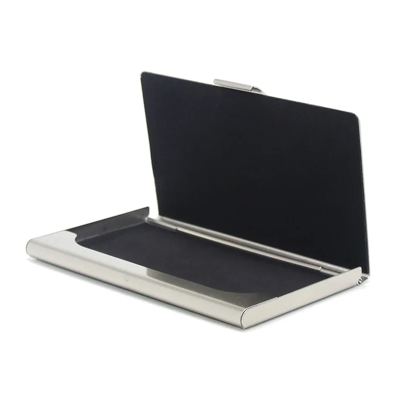 Футляр для визиток из нержавеющей стали с лазерной гравировкой