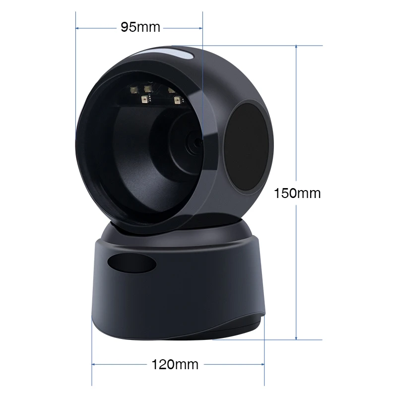 Сканер штрих-кодов 1D/2D настольный сканер высокоточное распознавание CMOS