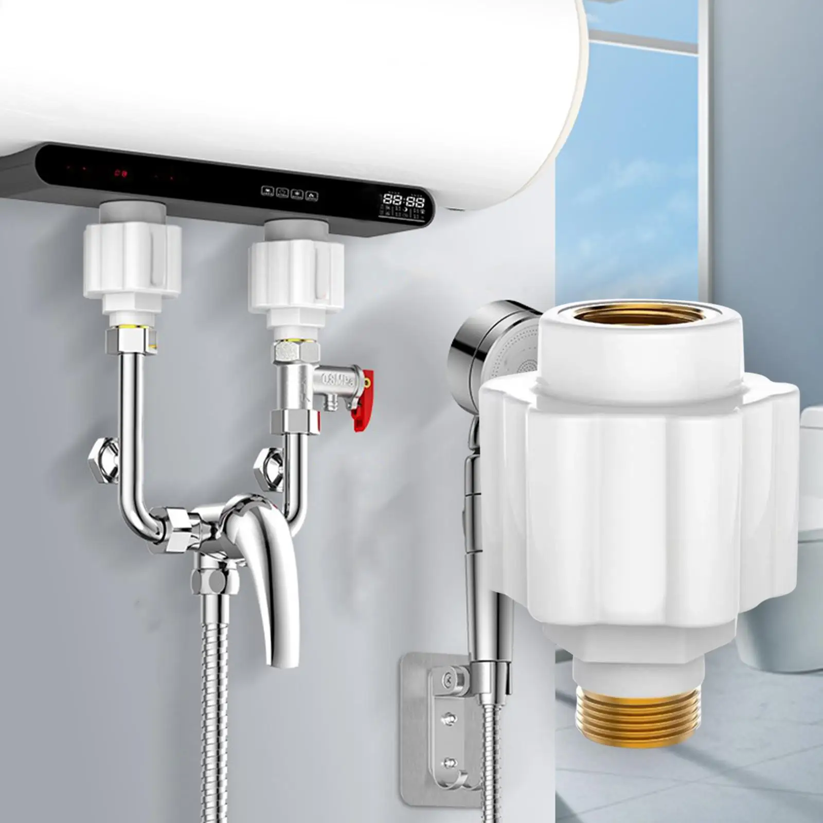 

Anti Electric Wall Attachments Replacement Parts Easy Using Leakage Safety