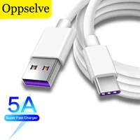 oppselve 5a spuer fast charger usb type c cable for huawei mate 20 p30 p20 pro lite for samsung s10 s9 s8 high speed charging