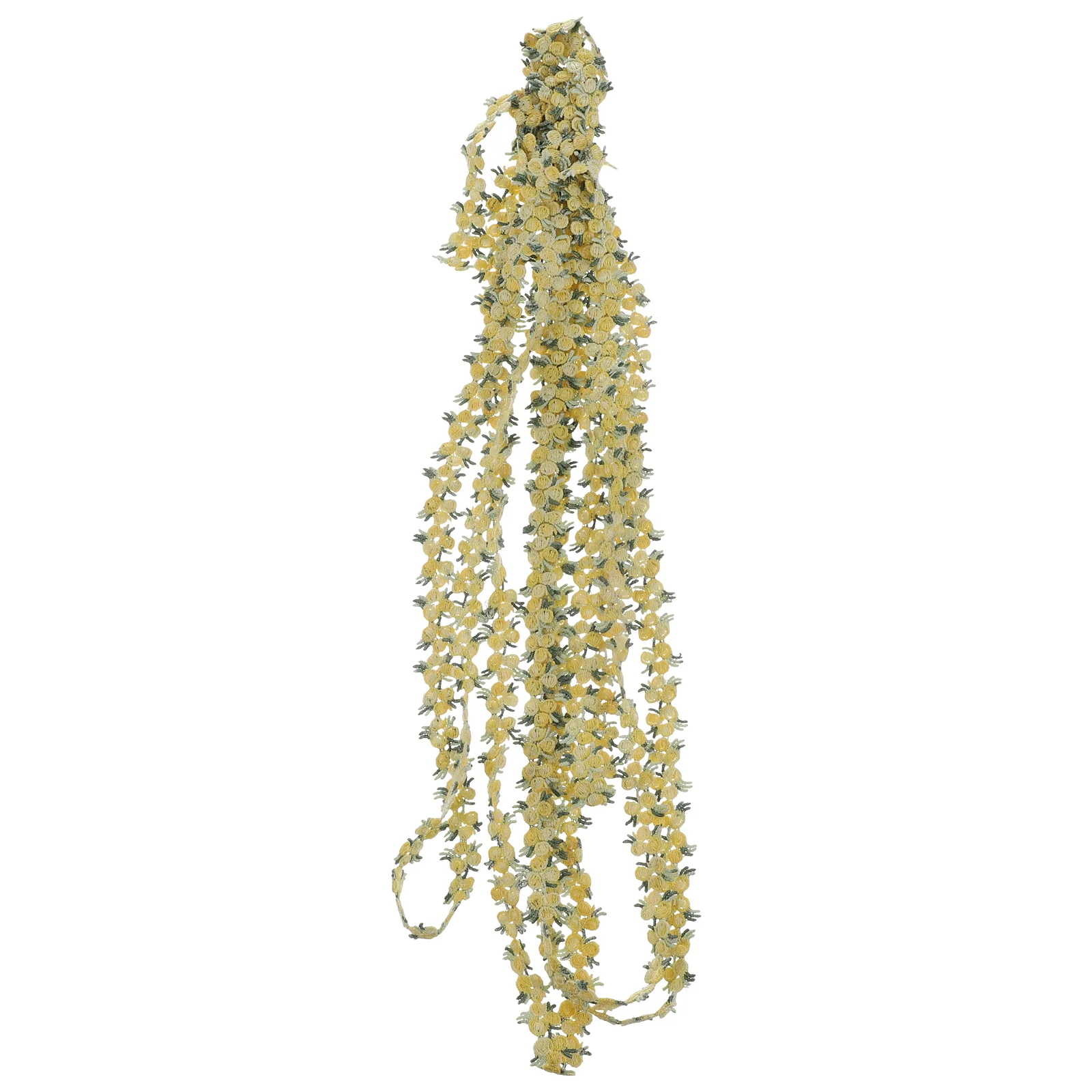 

Lace Ribbon Trim Embroidered Flower Craft Sewing Applique Fabric Wedding Decorating Ribbons Crafts Elastic Crochet Vintage Diy