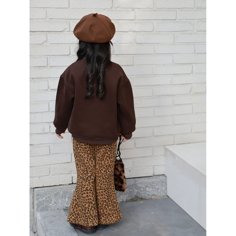 Одинаковый наряд для интернет-знаменитостей матери и дочки бархатный свитер с