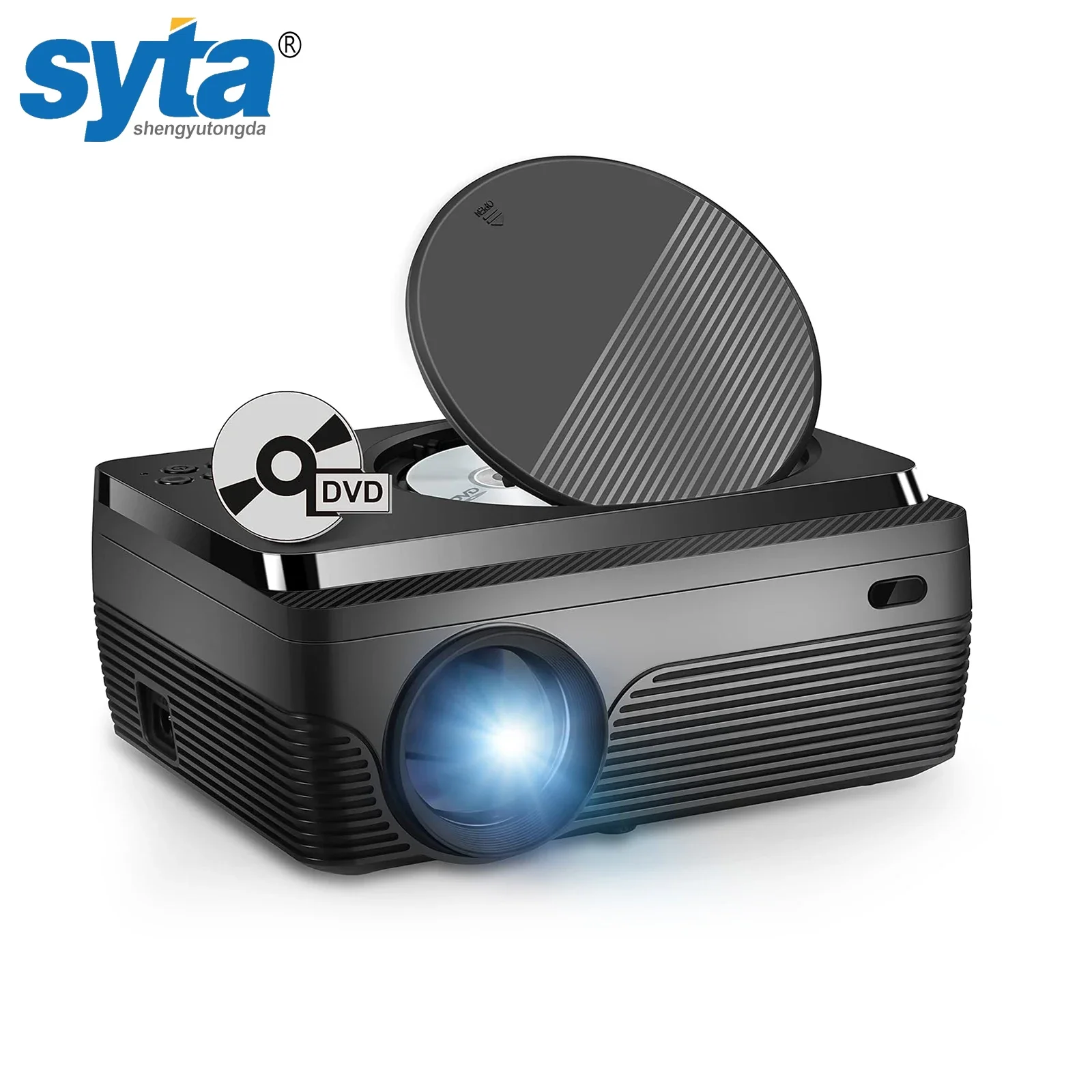 SYTA 2024 Портативный домашний кинотеатр H96 MAX W11 DVD Смарт-проектор 260 ANSI люмен Android 9 ЖК-дисплей Smart Projector (art.: 3920d2efdba78) - 3920d2efdba78