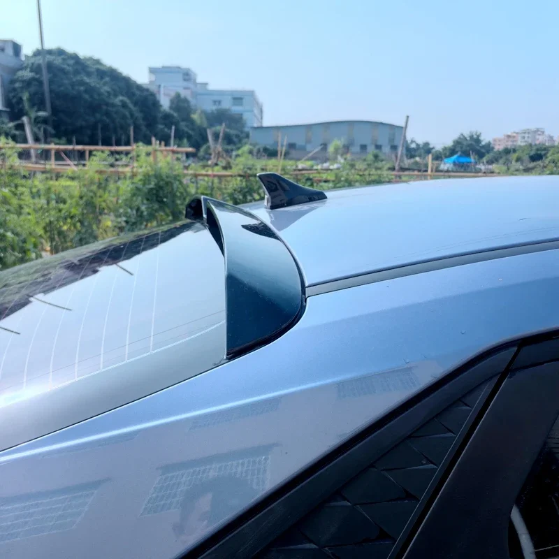Фото Для Hyundai Elantra Avante CN7 Спойлер 2020+ такновый задний поzyby wargi задний skrzydła ABS пластиковый черный комплект do tunin №1