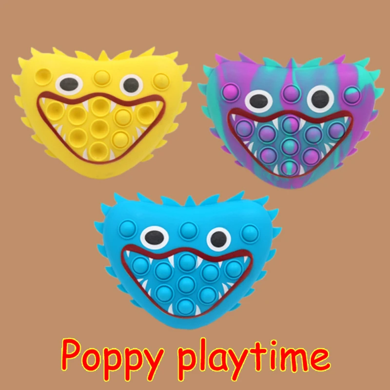 

Poppy Playtime Детская сумка для снятия стресса с аниме Huggy Wuggy персонаж монета страшный женский подарок Хагги шка