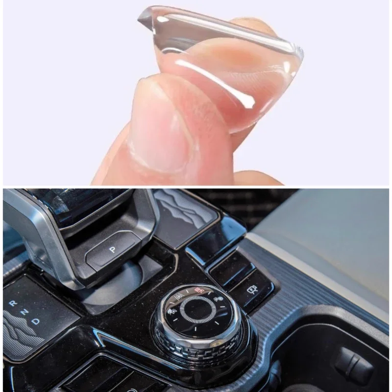 

Для JETOUR SHANHAI T2/t1 2024, кнопка запуска в один клик, защитная наклейка, эпоксидная прозрачная наклейка на ручку, специальные автозапчасти