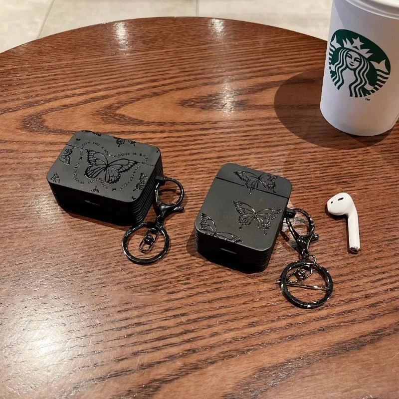 Защитный чехол с бабочкой для Airpods 1/2/3/pro