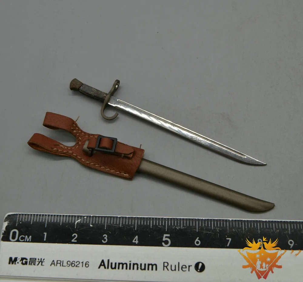 Модель IQO No.91009 1/6 серия Второй мировой войны 1936 боевой кинжал кожаная кобура