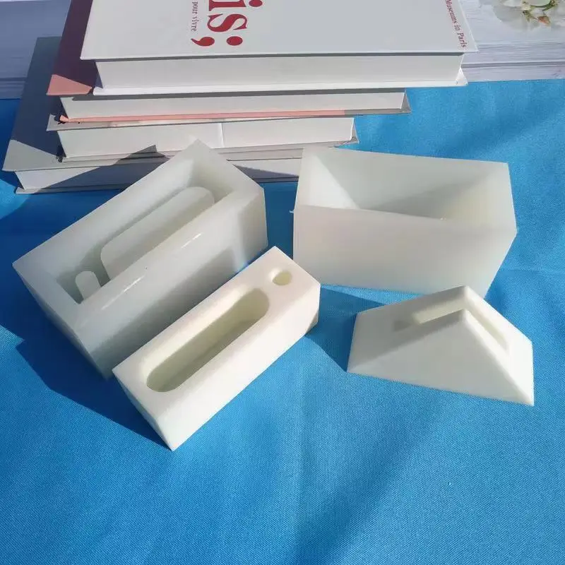 terrazzo concrete business card holder silicone molds office supplies tools diy clay resin mold phone pen holder tray mold free global shipping