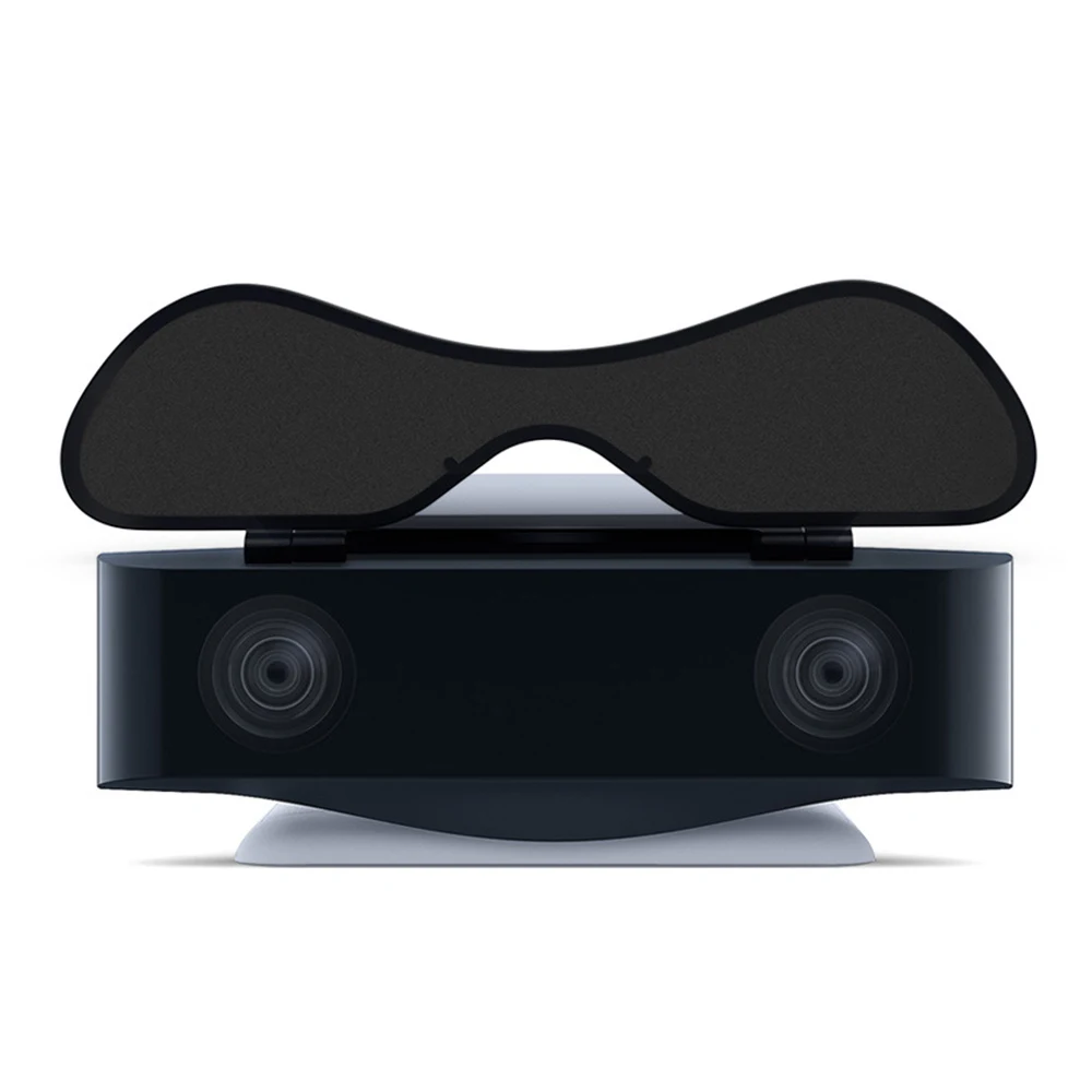 

Защитная крышка для объектива камеры, ручная работа, высокое качество, Ps5 Hd Двойная защита объектива, Hd Противоударная прочная Пыленепроницаемая крышка, Черный Abs