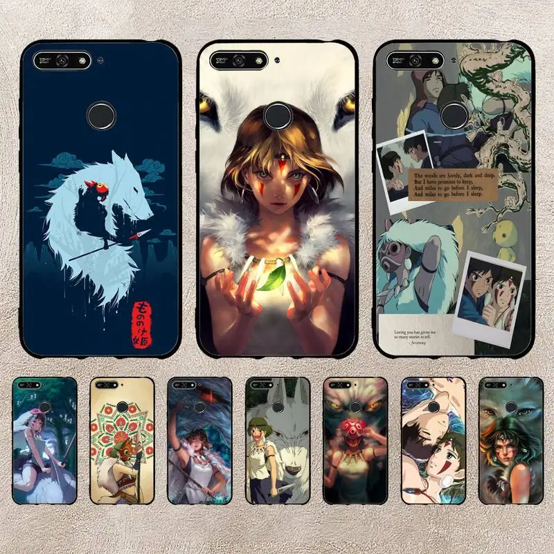 

Princess Mononoke Phone Case For Xiaomi 11 10 12Spro A2 A2lite A1 9 9SE 8Lite 8explorer F1 Poco 12S Ultra Cove