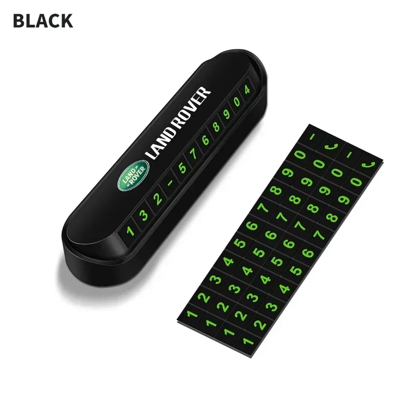 

Автомобильная временная парковочная карта с номером телефона, табличка для Land Rover Range Rover Evoque Velar Discovery Freelander, автомобильные аксессуары