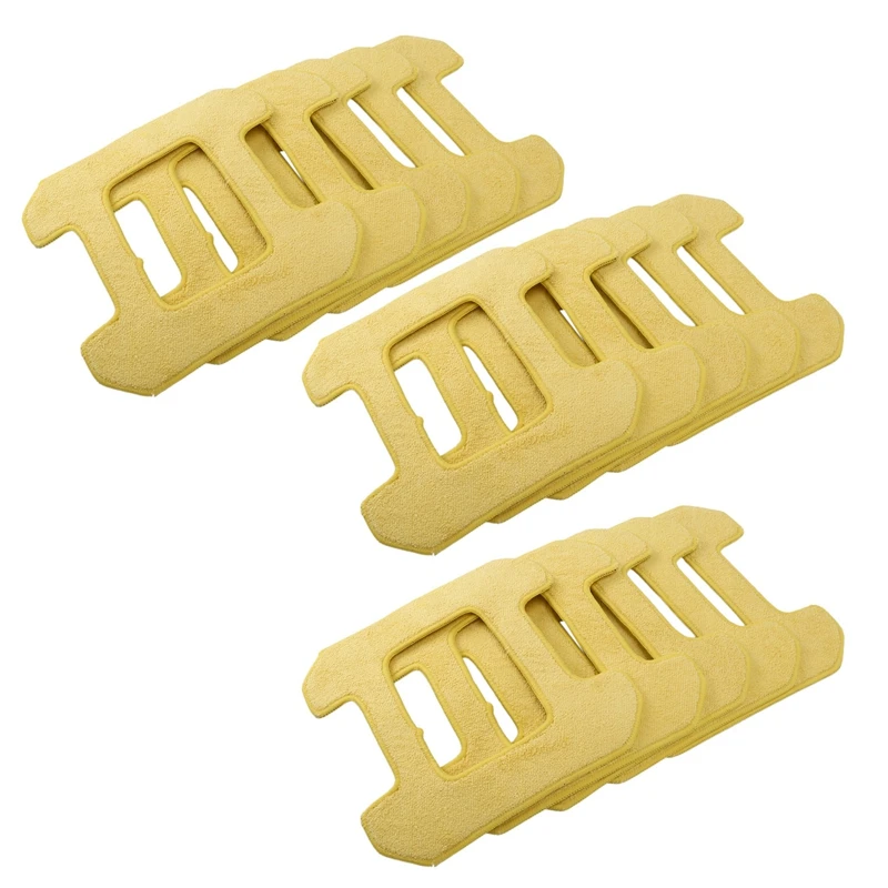 

Hot SV-15Pcs Wet Mop For Hobot 268 Window Clean Mop Cloth Weeper Glass Windows Microfiber Cloth Cleaner Part