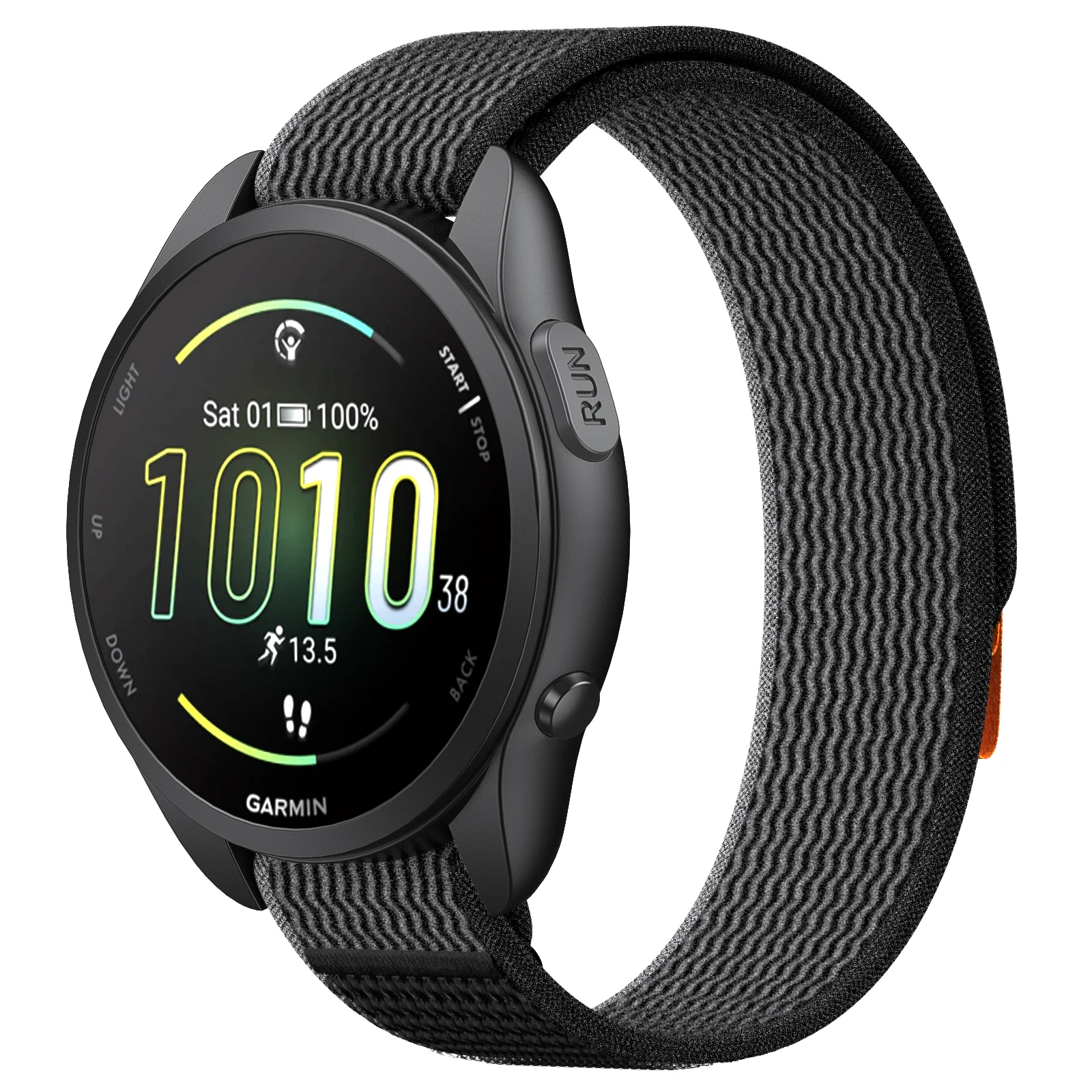 Фото 20mm Nylon Strap for Garmin Forerunner 245 245M 645 Smart Watch Band Replacement Watchband for Garmin Vivoactive 5 Venu №5