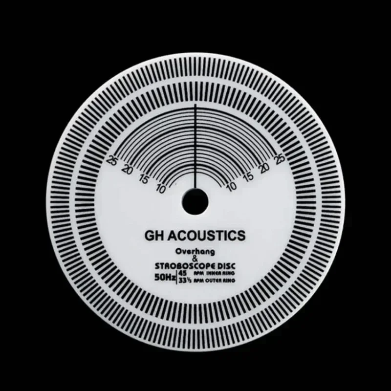 Проигрыватели Тест скорости фонокорректора Калибровка Диск стробоскопа