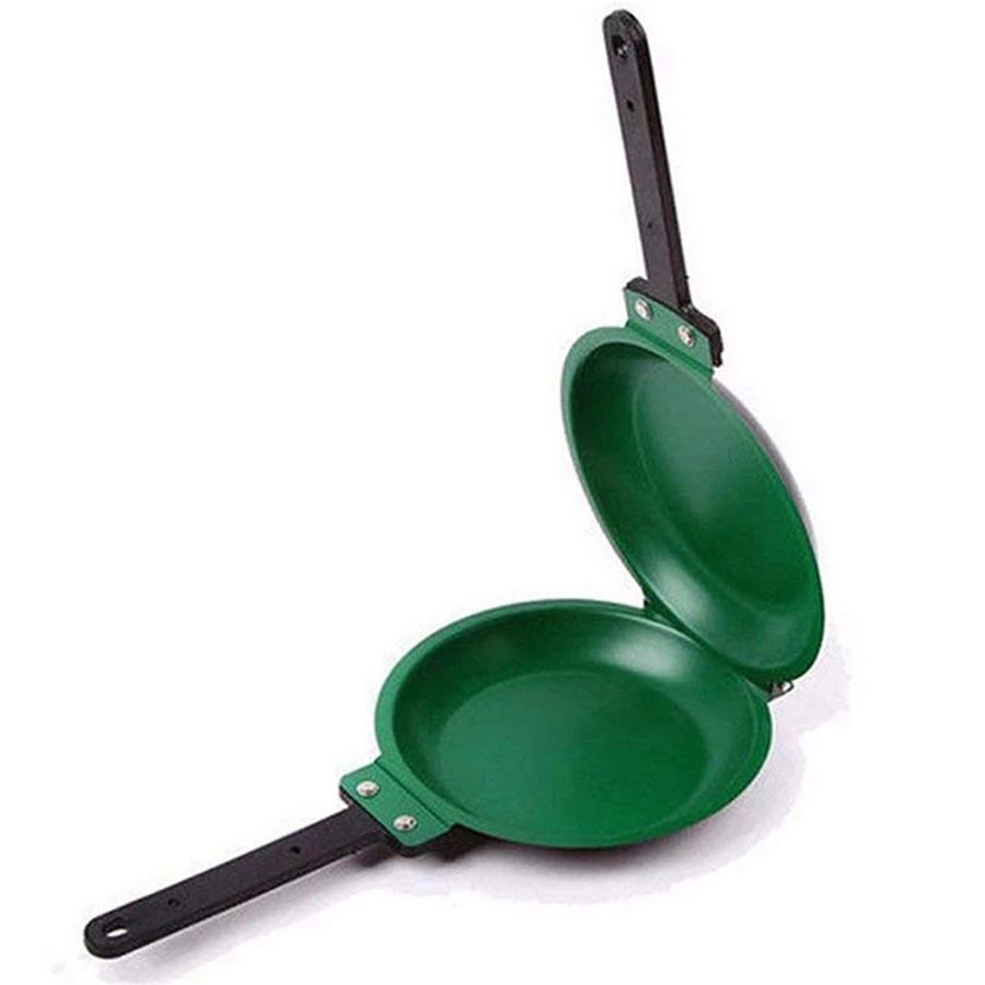 

DIY Non-Stick Pan, Double-Sided Frying Pan Frying Pan Breakfast Pan, Gas and Induction Cooker Universal
