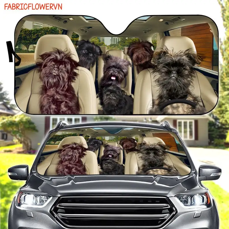 

Affenpinscher Car Sun Shade, Affenpinscher Car Decoration, Dog Car Windshield, Dog Lovers, Dog Car Sunshade, Gift For Mom, Gift