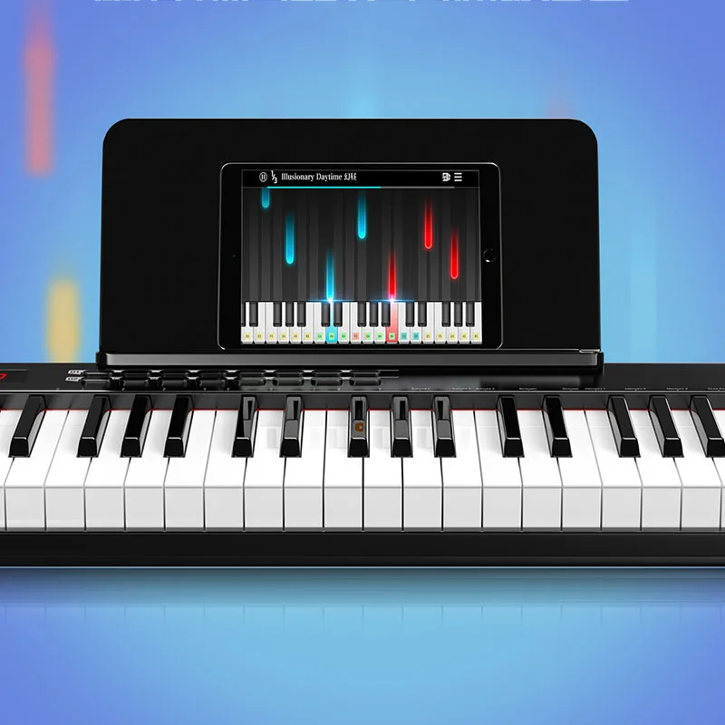 

Portable Electric Piano Kids Flexible Syntezator Professional Piano Keyboard Instrument Pianos Electronicos Electric Piano DWH
