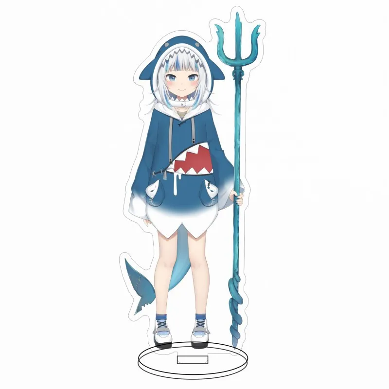 

Anime Figure Hololive Vtuber Acrylic Usada Pekora Uruha Rushia Hosimati Suisei Inugami Korone Bags Stand Model Anime KeyChain