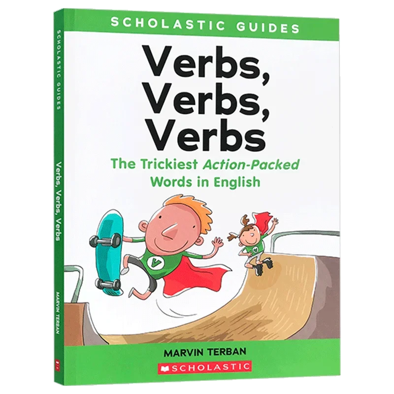 Посібник Scholastic: Verbs Детские книги в возрасте 8 9 10 11 лет английская книга 9789810904555