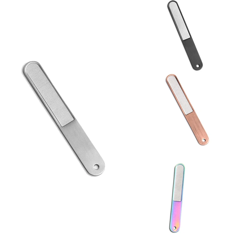 

Пилка для ногтей Алмазная двусторонняя из нержавеющей стали, 10 шт.