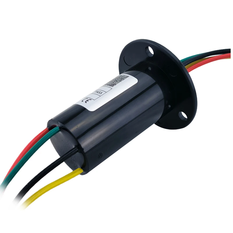 OD 30 мм 4-стороннее 20 А высоковольтное закрытое скользящее кольцо вращающееся