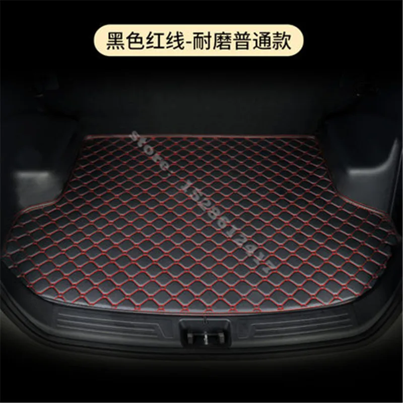 

for Peugeot 301 2012-2019 Car-styling Car Rear Boot Liner Trunk Cargo Mat Tray Floor Carpet Mud Pad Protector