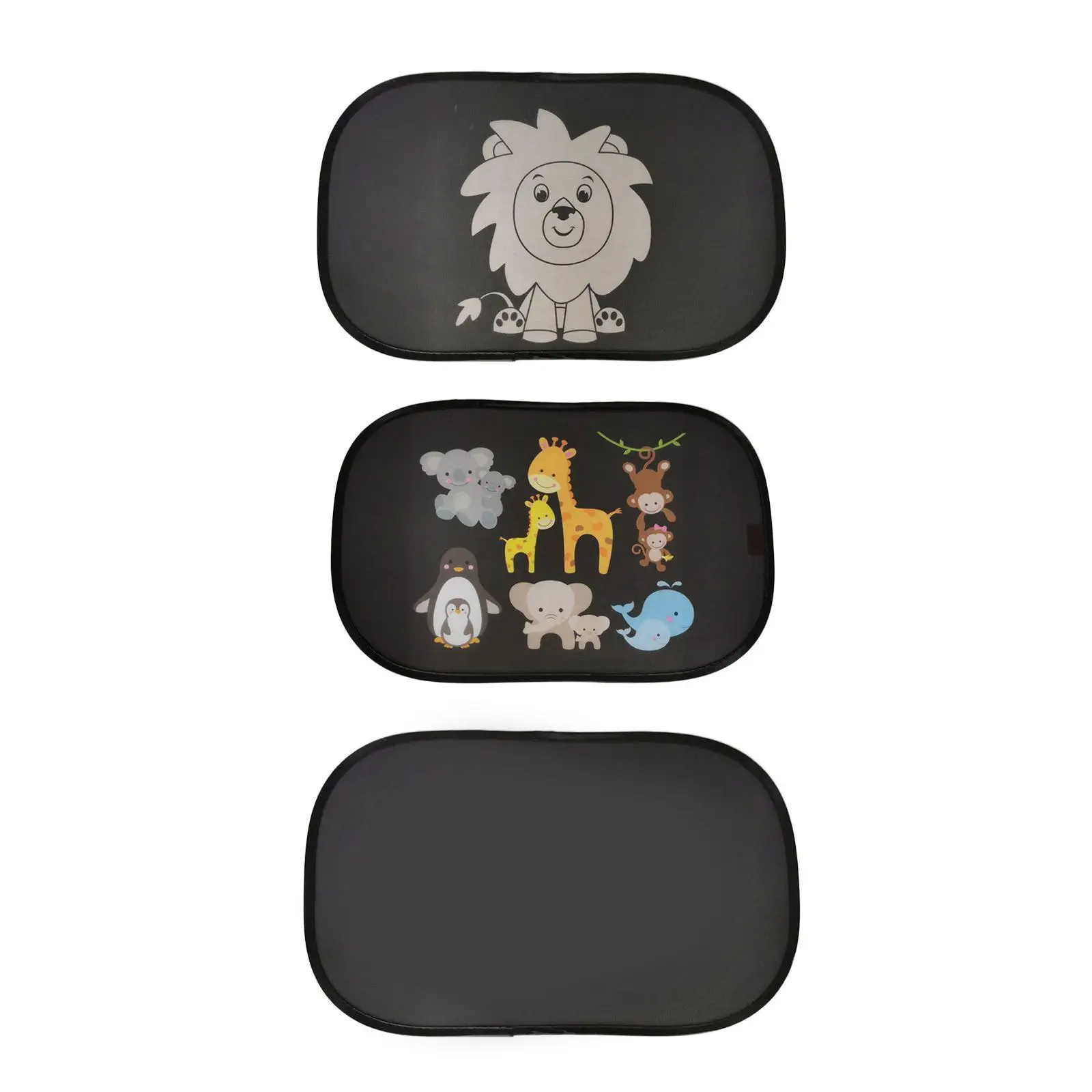 

Car SunShade Side Window Cartoon Window for Children Adults PVC Electrostatic Adsorption SunShade Cover Rear Side Car Sun B R3K2