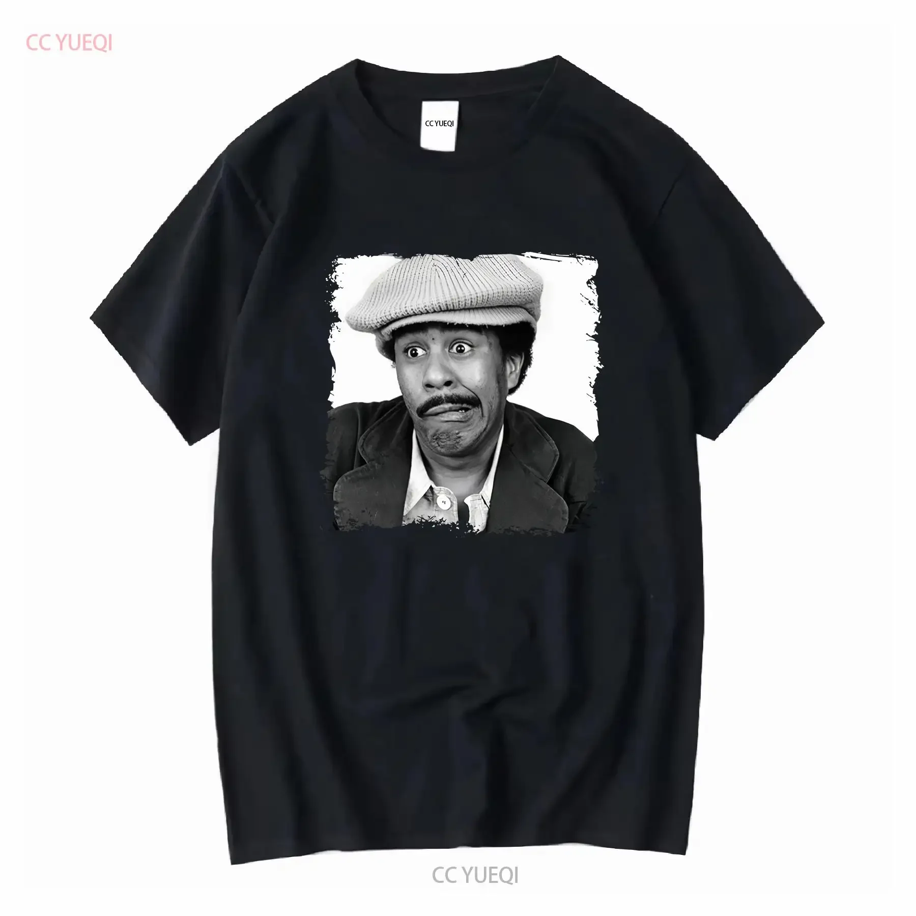 Фото Забавная футболка в стиле ретро Richard Pryor Superbad, новая винтажная стираная повседневная уличная одежда, растянутая дышащая модная мягкая футболка унисекс №1