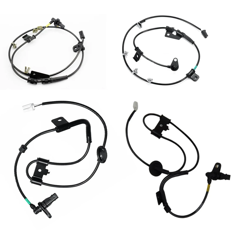 

1 Set 4Pcs Rear & Front ABS Wheel Speed Sensor For Hyundai Elantra 07-16 95680-08300 95681-08300 95671-08300 95670-08300
