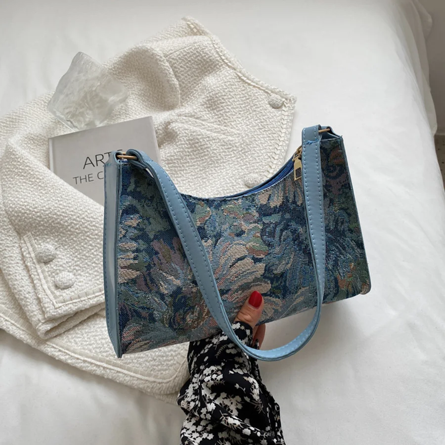 

Женская сумка на плечо, осень 2023, модная новая сумка через плечо с масляным рисунком, Милые простые сумки и кошельки, женские маленькие дорожные сумки-тоуты