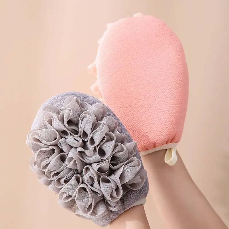 

Dual-use Bath Glove Soft Exfoliating Household Bath Sponge Shower Supplies Adult Mesh Sponge Polish Rubbing Towel Bathroom Tool