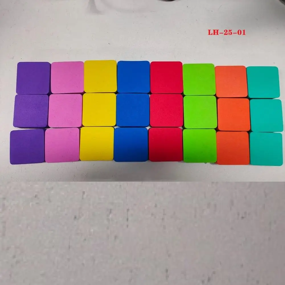 

24 шт., ластик для доски, квадратная маленькая белая доска