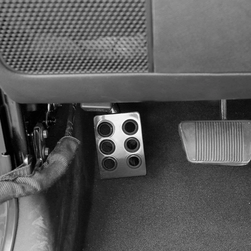 Автомобильные аксессуары 20 шт.: 1 стальная подставка для ног с мертвой педалью и 19