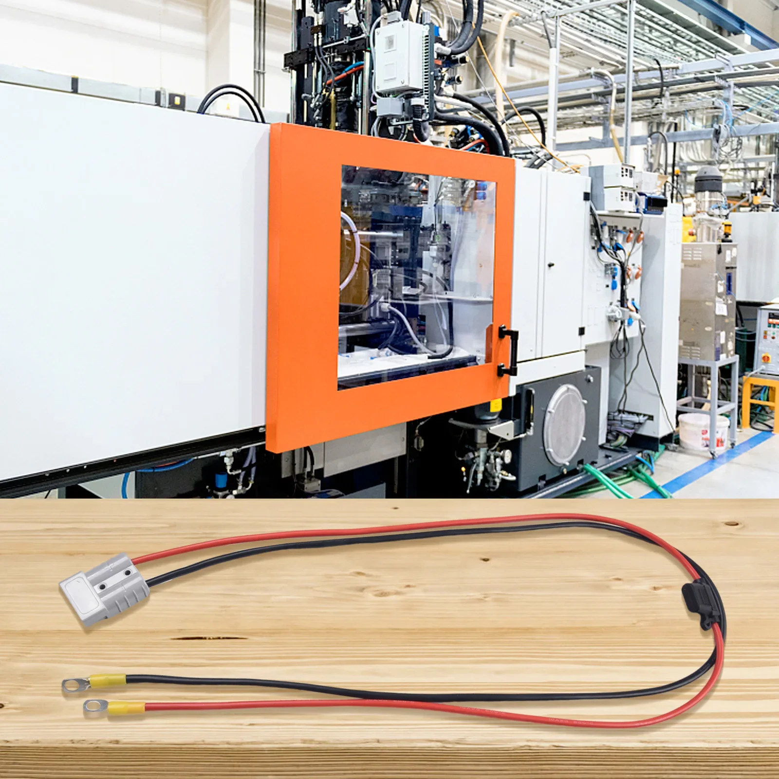 1 шт. мм 6 8AWG комплект проводов 12 В 50 А сменный предохранитель для вилки Anderson кабель