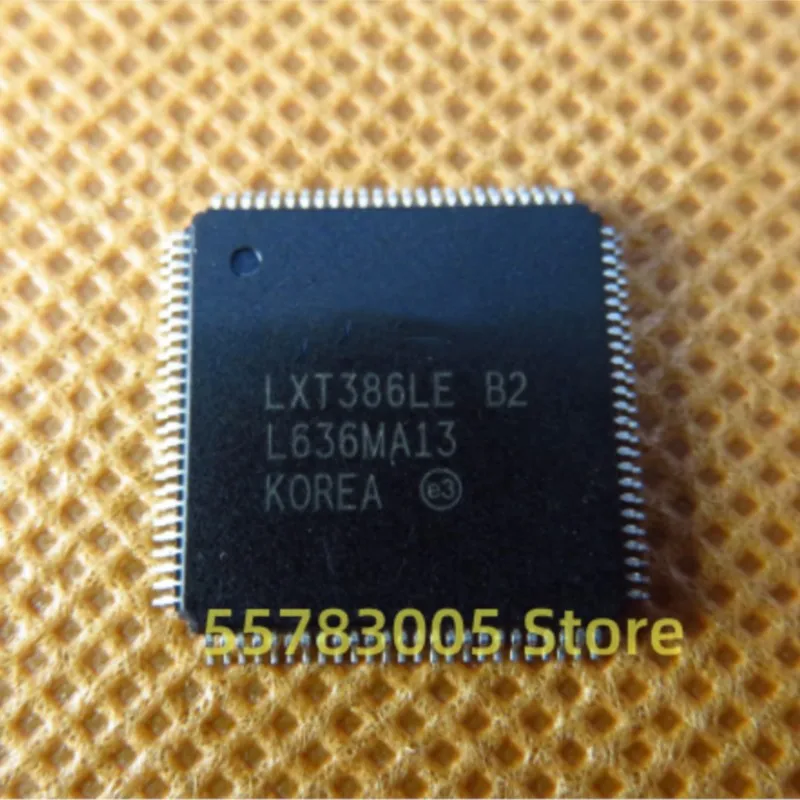 

3 шт., новые устройства для управления микроконтроллером, LXT386LEB2, LXT386LE B2 QFP100
