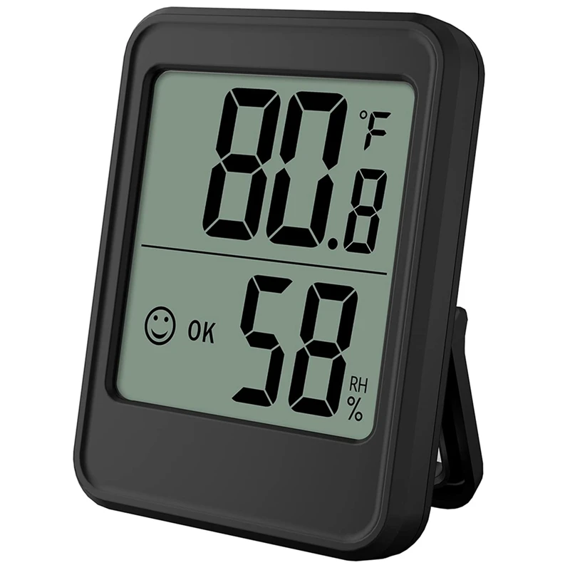 

Цифровой термометр, измеритель влажности, комнатный гигрометр мини размера с монитором влажности температуры для дома и офиса