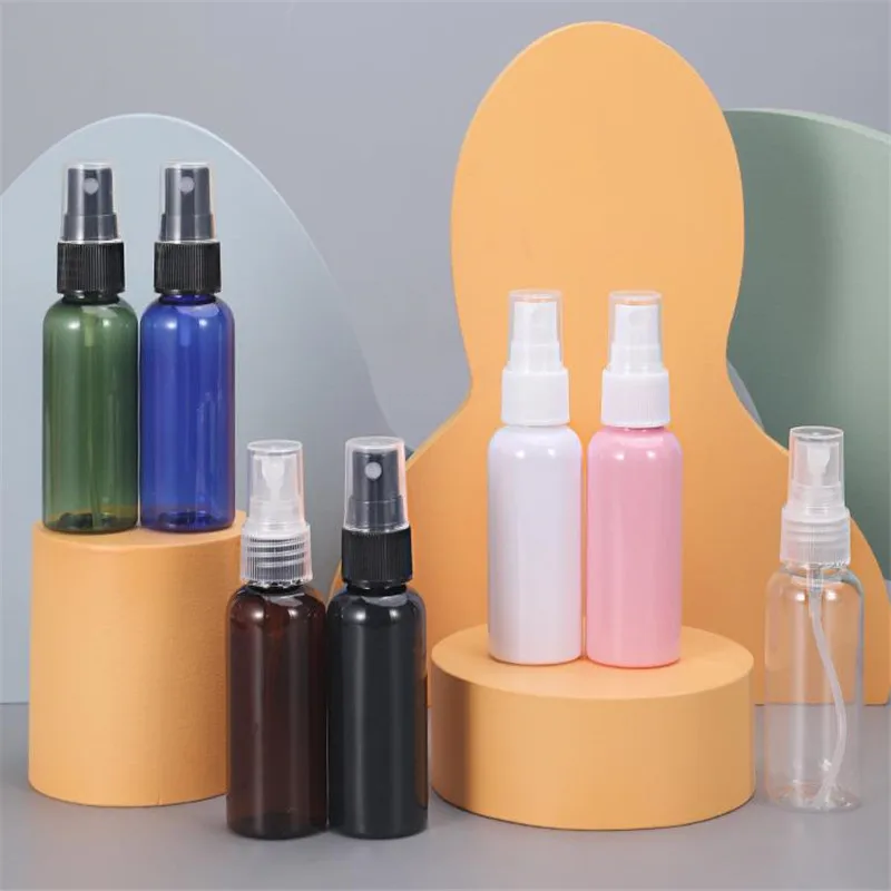 

50pcs/lot 5ml 10ml 20ml 50ml Portable Travel Perfume Bottle Spray Bottles Sample Empty Containers Atomizer Bottle Alcohol 4#