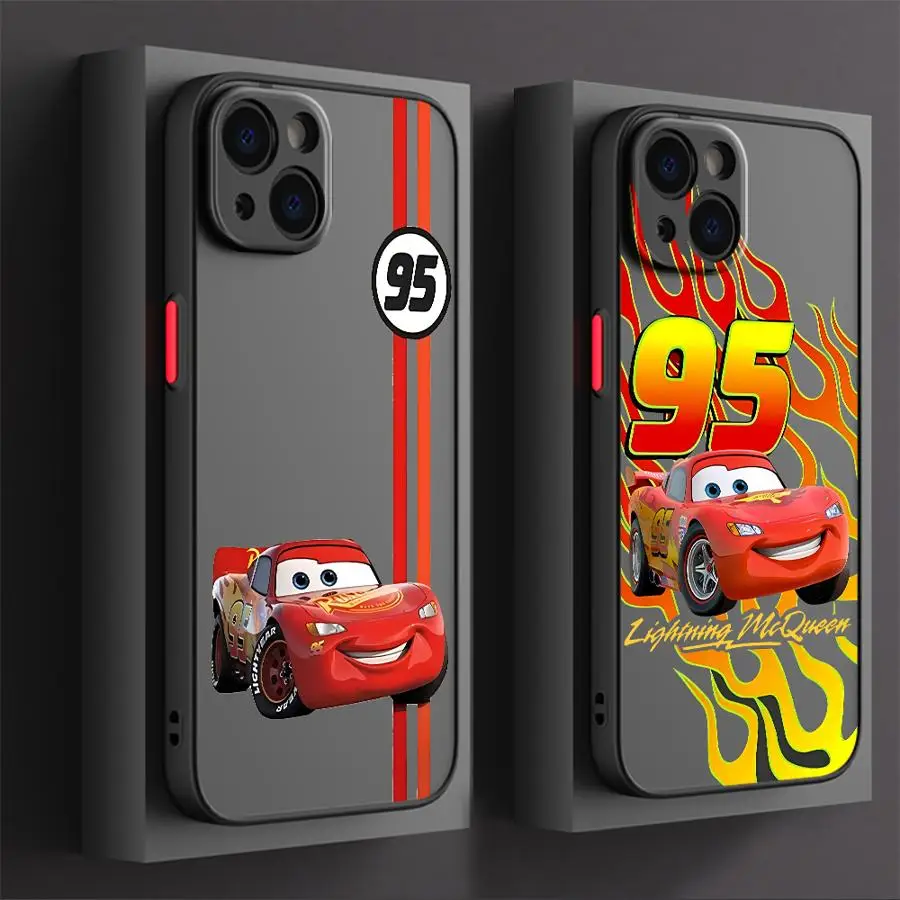Чехол для телефона Lightning McQueen iPhone 16 13 12 15 14 11 Plus Pro Max Mini X XS XR 7 8 SE чехол