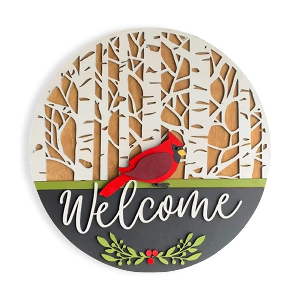 

Door Hanger Front Porch Decorative Sign Wedding Board Farmhouse Ornament Decoration Supplies Housewarming Welcome