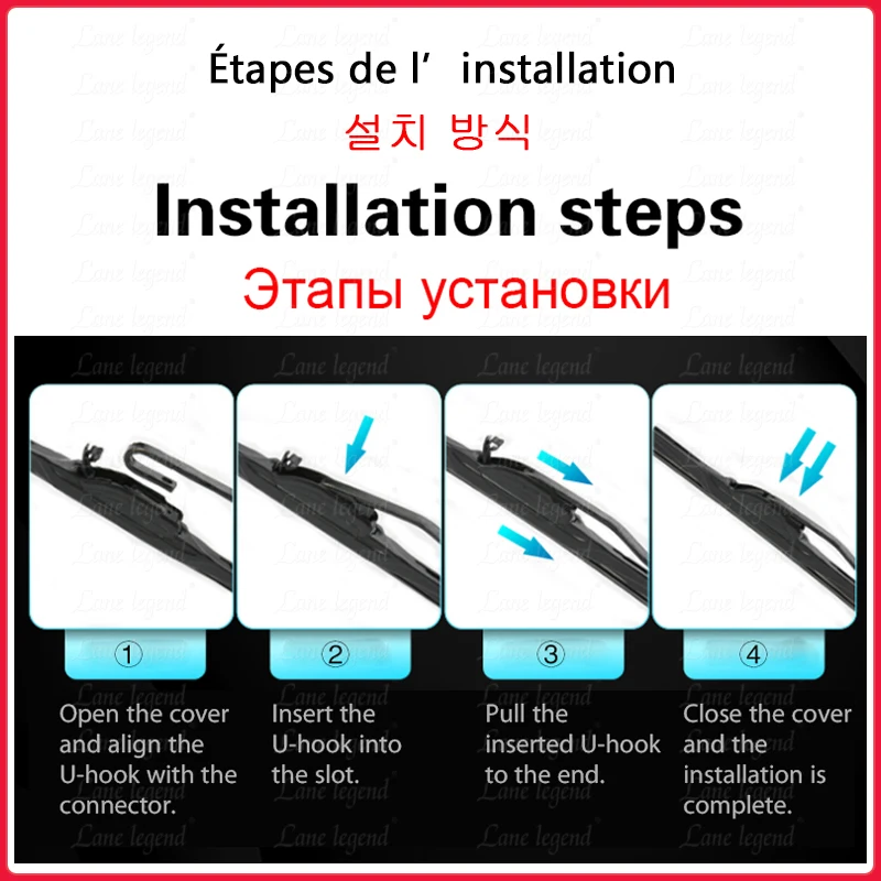 Для KIA Forte Cerato YD K3 2013 2014 2015 2016 2017 2018 стеклоочиститель передние и задние щетки